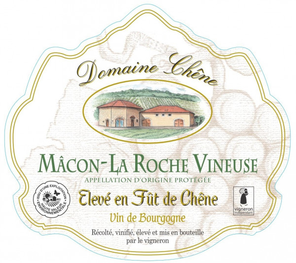 AOP Mâcon La Roche Vineuse - Elevé en Fût de Chêne - visuel 2