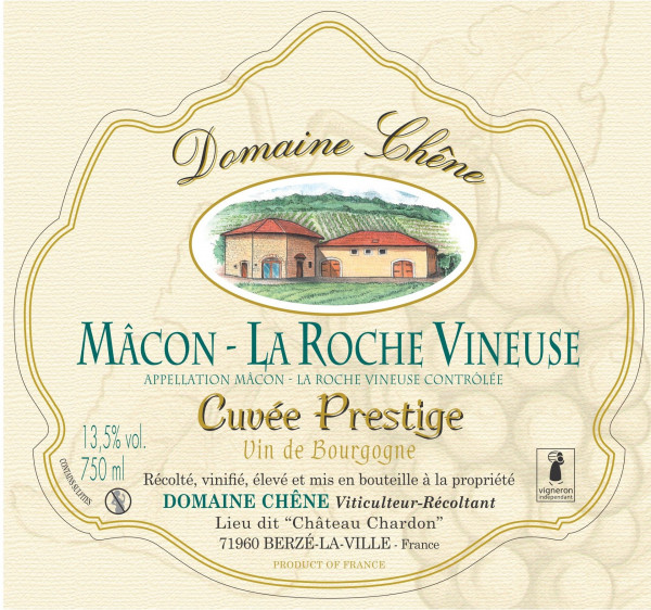 AOP Mâcon La Roche Vineuse - Cuvée Prestige - visuel 1