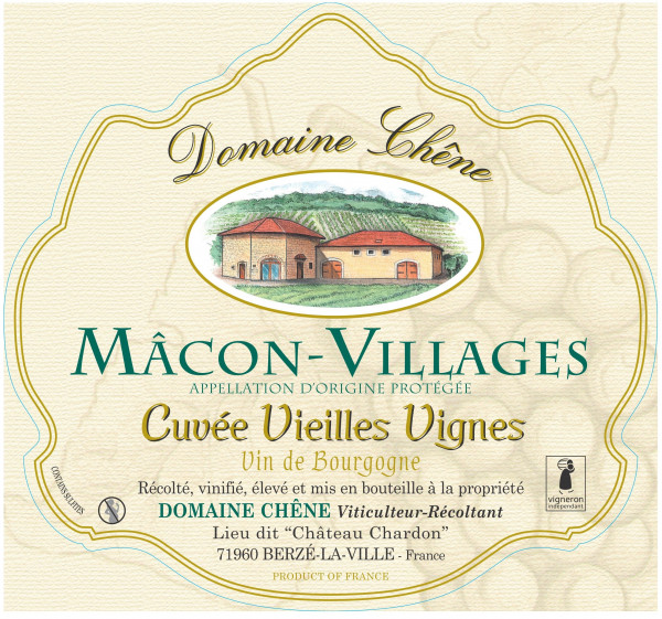 AOP Mâcon Villages - Cuvée Vieilles Vignes - visuel 1