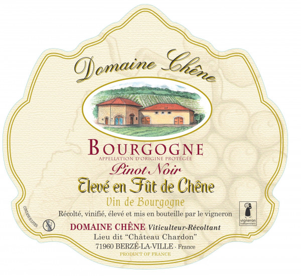 AOP Bourgogne Pinot Noir - Elevé en Fût de chêne - visuel 1